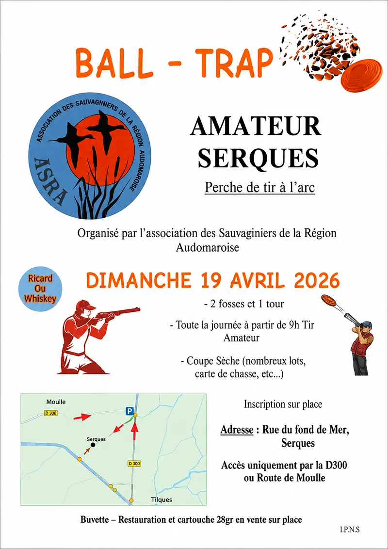 Affiche Association des Sauvaginiers de la Région Audomaroise